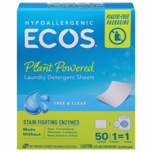 ECOSNext Liquidless Free & Clear Laundry Detergent Perspective: front