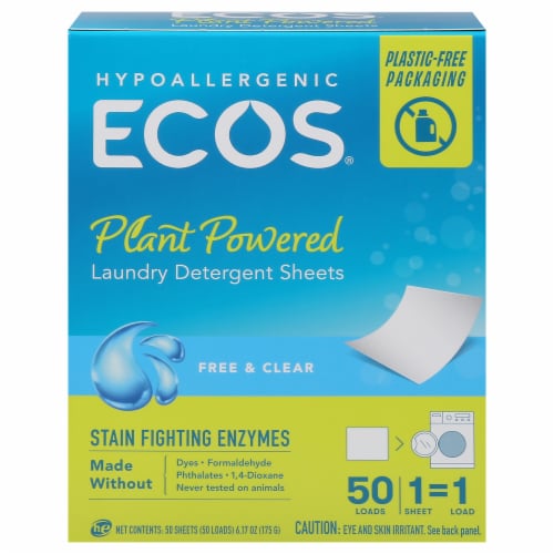 ECOSNext less Free & Clear Liquid Laundry Detergent Perspective: front