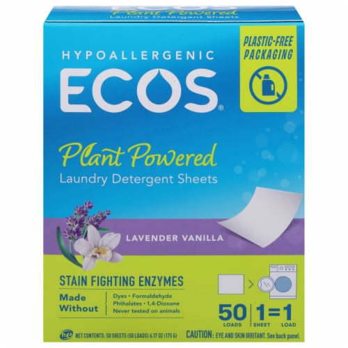 ECOSNext Liquidless Lavender Vanilla Laundry Detergent Perspective: front