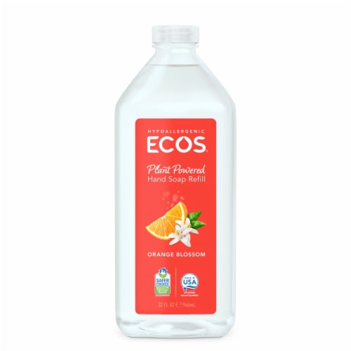 Earth Friendly Ecos™ Orange Blossom Hand Soap Refill Perspective: front