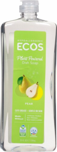 ECOS® Pear Plant Powered Dish Soap Perspective: front