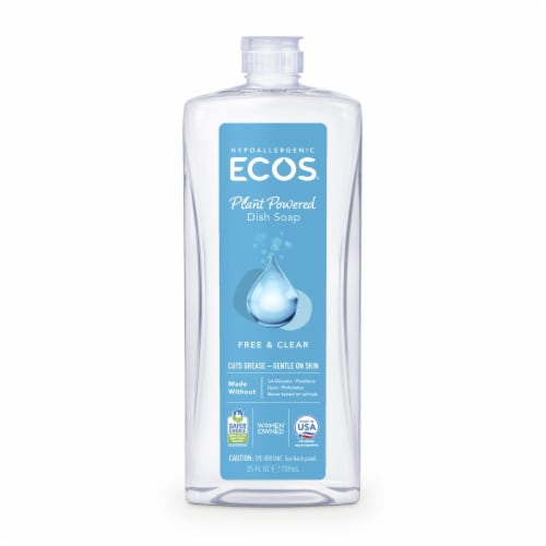 ECOS Dishmate Free & Clear Dish Soap Perspective: front