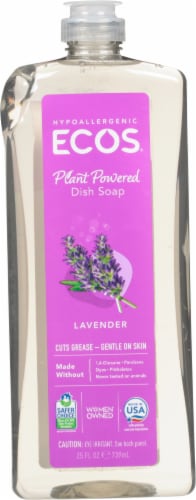 ECOS® Lavender Hypoallergenic Dish Soap Perspective: front