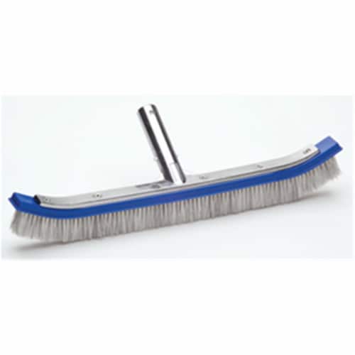 Ocean Blue Water Products 110012 18 Inch Aluminum Back Brush Mixed Nylon and Stainless Steel Perspective: front