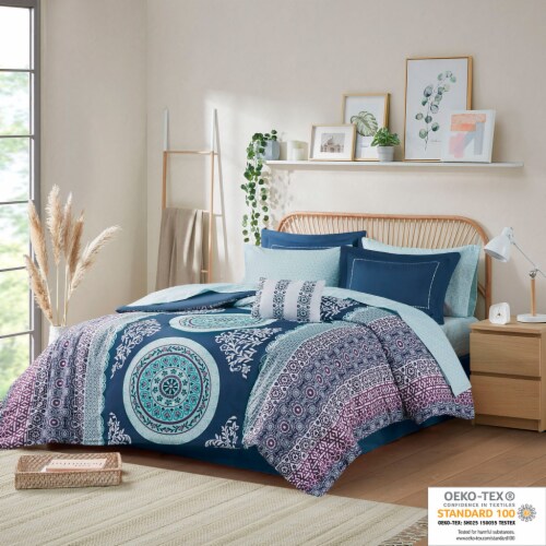 Queen boho comforter set discount