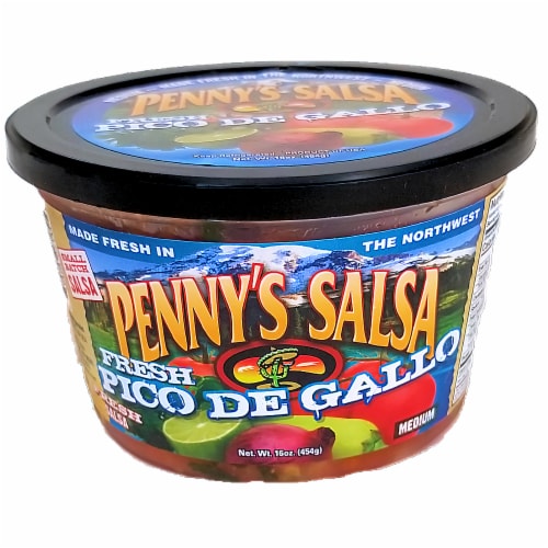 Penny's Salsa Fresh Pico De Gallo Perspective: front