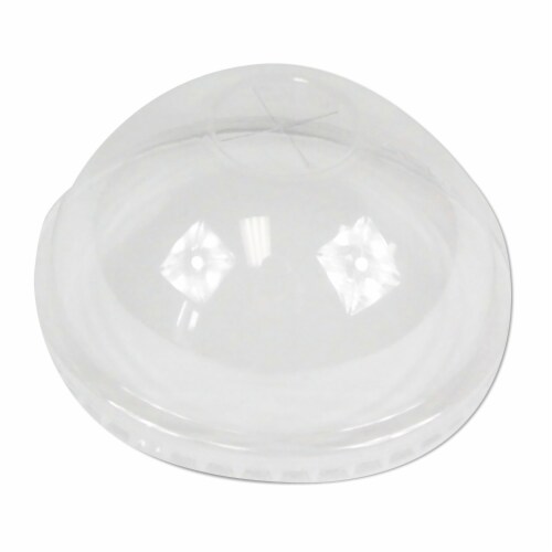 Boardwalk® LID,DOME,14-24 OZ,CLR BWKPETDOME Perspective: front