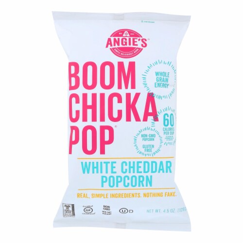 Angie's White Cheddar Popcorn Perspective: front