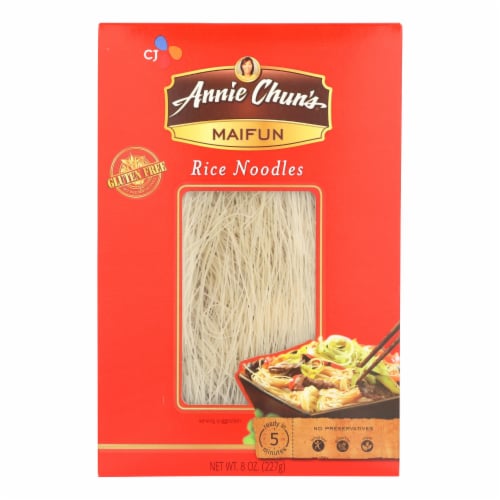 Annie Chun's Maifun Rice Noodles - Case of 6 - 8 oz. Perspective: front