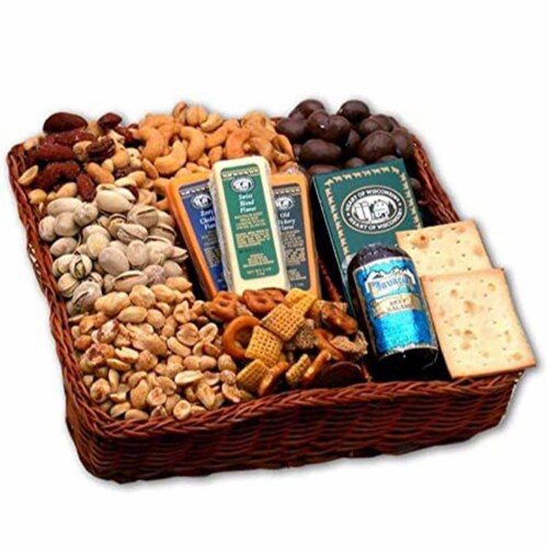 Bath Time Baby New Baby Basket-Blue - baby bath set - baby boy gift basket - new baby gift Perspective: front