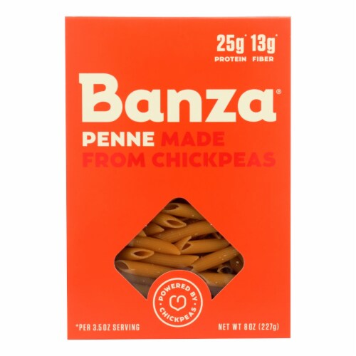Banza - Chickpea Pasta - Case of 6 - 8 oz. Perspective: front