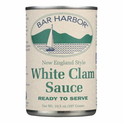 Bar Harbor - New England Style White Clam Sauce - Case of 6 - 10.5 oz. Perspective: front