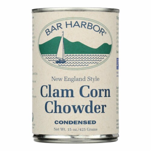 Bar Harbor - Clam and Corn Chowder - Case of 6 - 15 oz. Perspective: front
