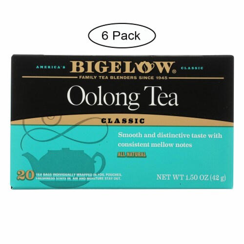 Bigelow Tea Tea - Oolong - Case of 6 - 20 BAG Perspective: front