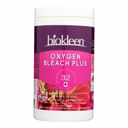Biokleen - Laundry Oxygen Bleach Plus - Case of 6-2 LB Perspective: front