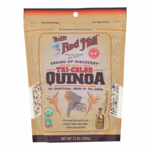 Bob's Red Mill - Quinoa Tri-color - Case of 5-13 oz. Perspective: front