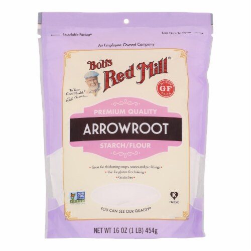 Bob's Red Mill - Arrowroot Starch - Case of 4-16 oz. Perspective: front