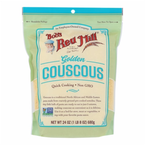 Bob's Red Mill - Couscous Golden - Case of 4-24 oz. Perspective: front