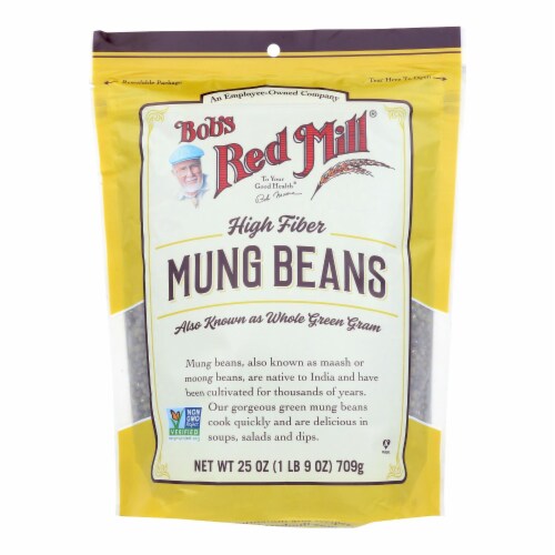 Bob's Red Mill - Beans Mung - CS of 4-25 oz. Perspective: front