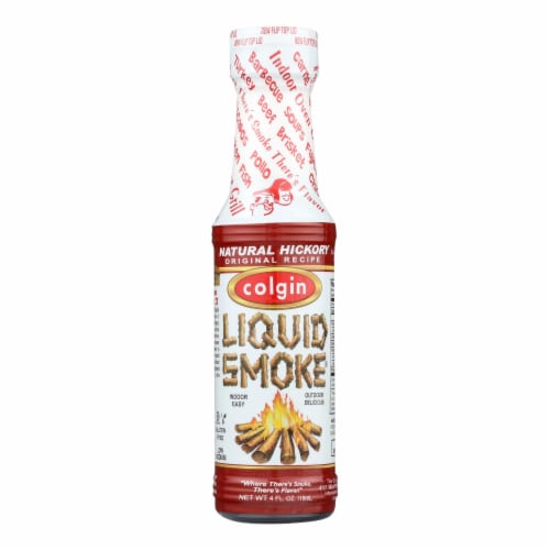 Colgin - Liquid Smoke Hickory - Case of 6-4 oz. Perspective: front