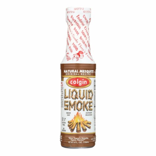 Colgin - Liquid Smoke Mesquite - Case of 6-4 oz. Perspective: front