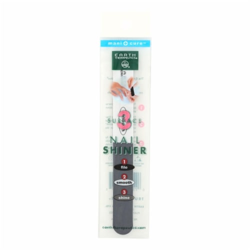 Earth Therapeutics Nail Shine Stick - 1 File - Case of 12 Perspective: front