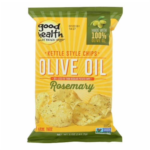 Good Health Lime Rosemary Olive Oil Potato Chips Perspective: front
