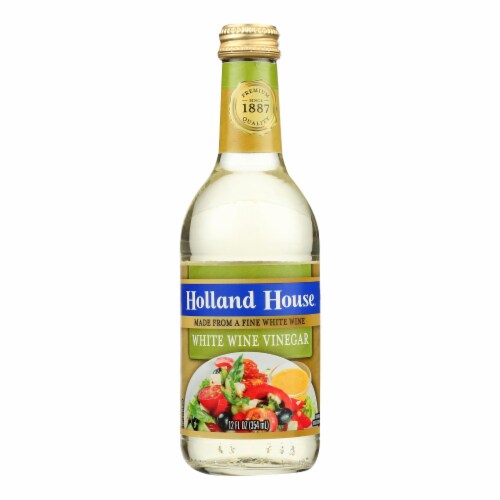 Holland House Holland House White Wine Vinegar - Vinegar - Case of 6 - 12 Fl oz. Perspective: front