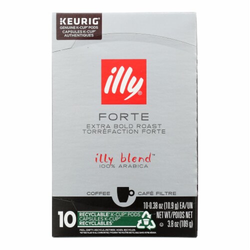 Illy Caffe Coffee - Coffee Kcups Extra Rst - Case of 6 - 10 CT, 6 Count - Dillons Food Stores