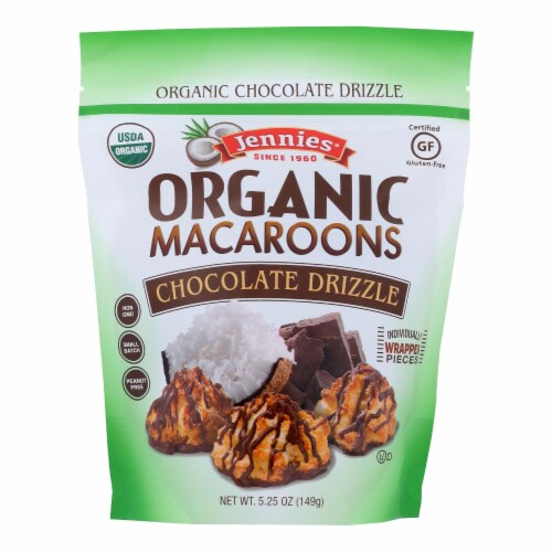 Jennies - Macaroon Chocolate Drizzle - Case of 6 - 5.25 oz. Perspective: front