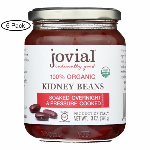 Jovial - Beans Organic Kidney - Case of 6 - 13 oz. Perspective: front