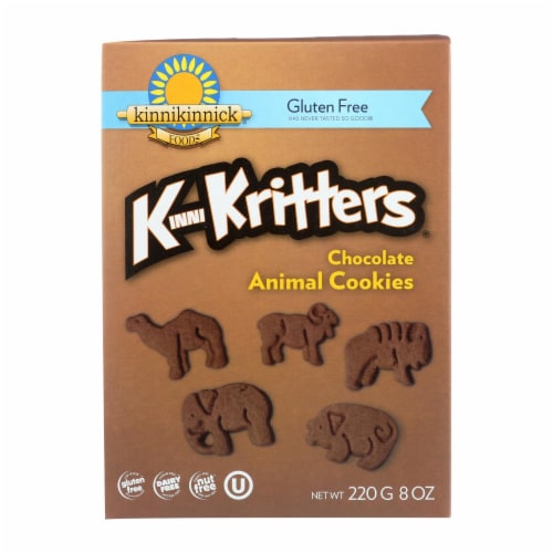 Kinnikinnick Animal Cookies - Case of 6 - 8 oz. Perspective: front