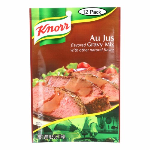 Knorr Gravy Mix - Au Jus - .6 oz - Case of 12 Perspective: front
