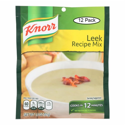 Knorr Recipe Mixes - Leek - Case of 12 - 1.8 oz. Perspective: front