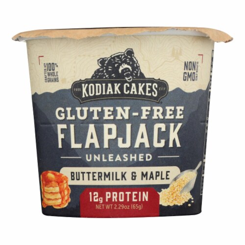 Kodiak Cakes - Flpjck Btrmlk Maple Gluten Free - Case of 12 - 2.16 oz. Perspective: front