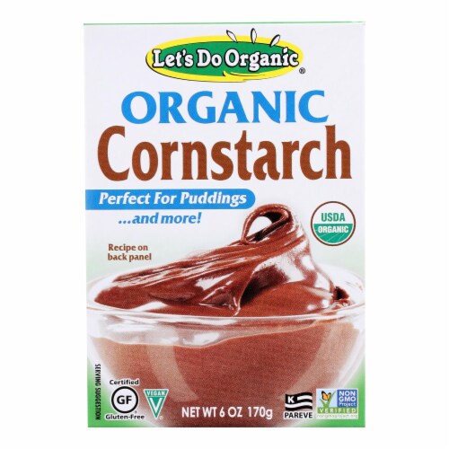 Let's Do Organics Cornstarch - Organic - 6 oz - Case of 6 Perspective: front