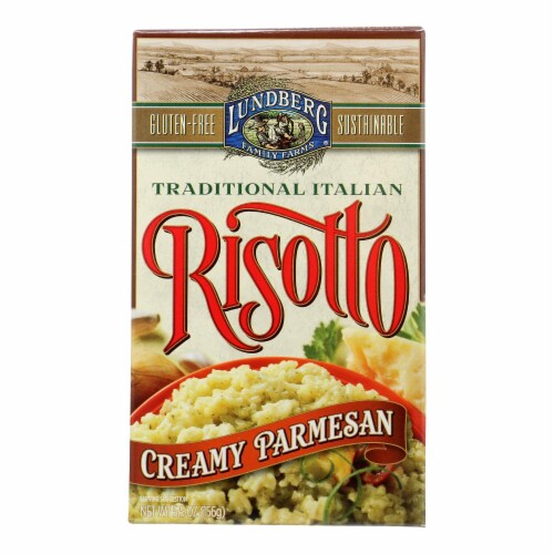 Lundberg Family Farms Risotto Creamy Parmesan - Case of 6 - 5.5 oz. Perspective: front