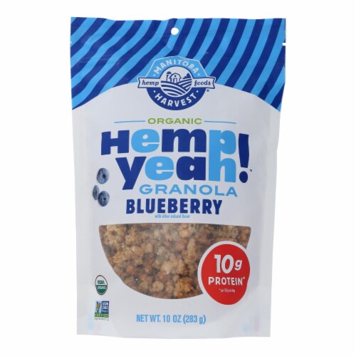 Manitoba Harvest - Granola Hemp Blubry - Case of 6 - 10 oz. Perspective: front