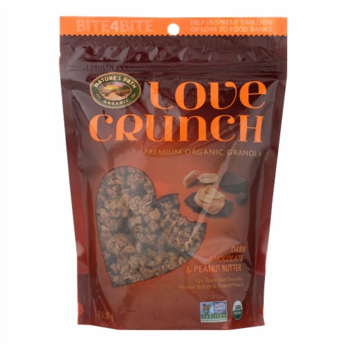 Dark Chocolate and Peanut Butter - Case of 6 - 11.5 oz. Perspective: front