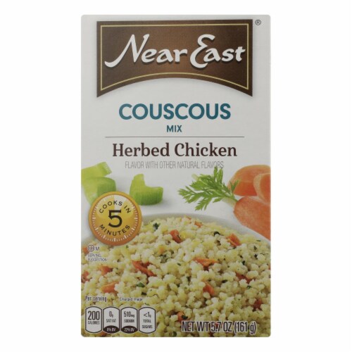 Near East Couscous Mix - Herb Chicken - Case of 12 - 5.7 oz. Perspective: front