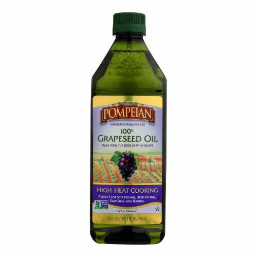 Pompeian Grapeseed Oil Case of 6 24 oz., 6 Pack/24 Ounce Each