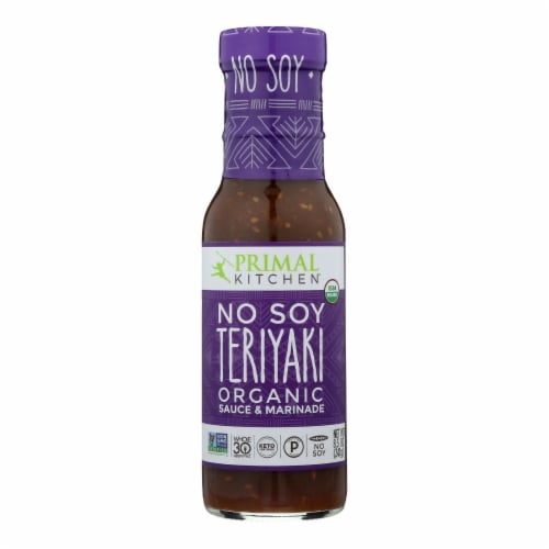 Primal Kitchen - Teriyaki Sauce No Soy - Case of 6 - 8.5 oz. Perspective: front
