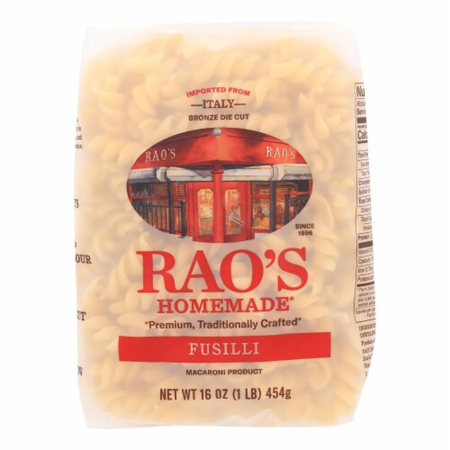 Rao's - Pasta Fusilli - CS of 6-16 oz. Perspective: front
