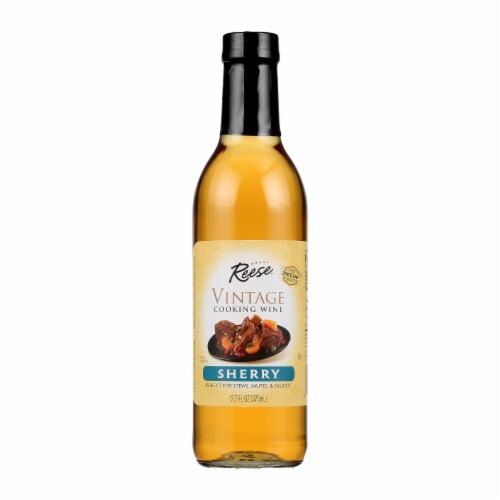 Reese Sherry Cooking Wine - Case of 6 - 12.7 Fl oz. Perspective: front