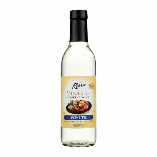 Reese Cooking Wine - White - Case of 6 - 12.7 Fl oz. Perspective: front