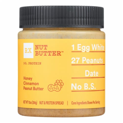 Rxbar - Peanut Butter Honey Cinnamon - Case of 6 - 10 oz. Perspective: front