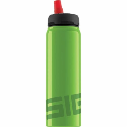 Sigg Water Bottle - Active Top - Green - Case of 6 - .75 Liter Perspective: front