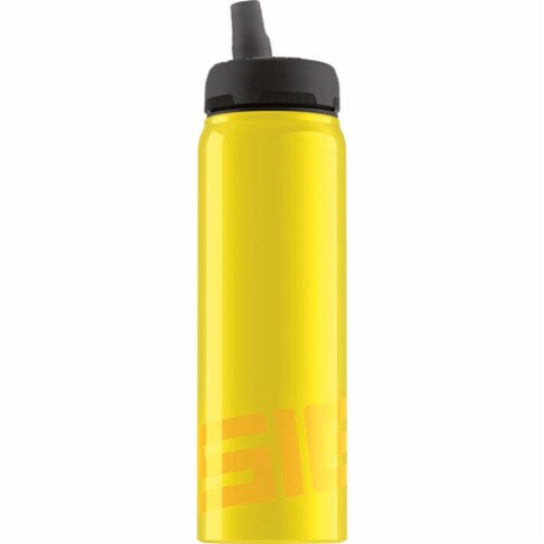 Sigg Water Bottle - Nat Yellow - .75 Liters - Case of 6 Perspective: front