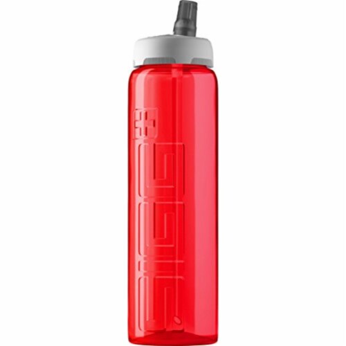 Sigg - Water Bottle - Active Top Red - Case of 6 - 0.75 Liter, 6 Pack/.75  Liter - City Market