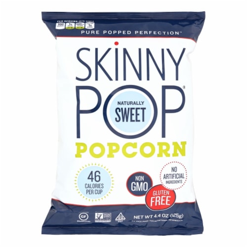 Skinnypop Popcorn Skinny Pop - Naturally Sweet - Case of 12 - 4.4 oz. Perspective: front
